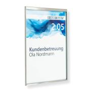 Türschild Vitrum G 105/ 150 mm